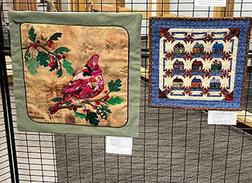 Photo of two quilts